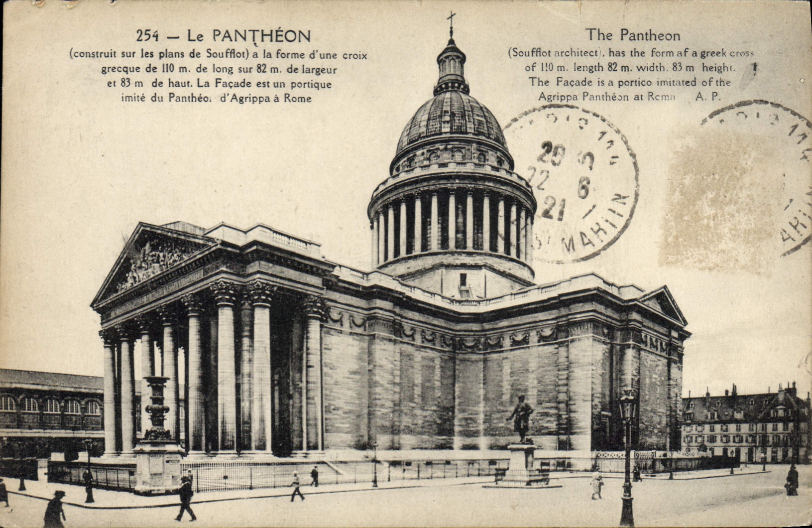 CPA Paris Le Pantheon 