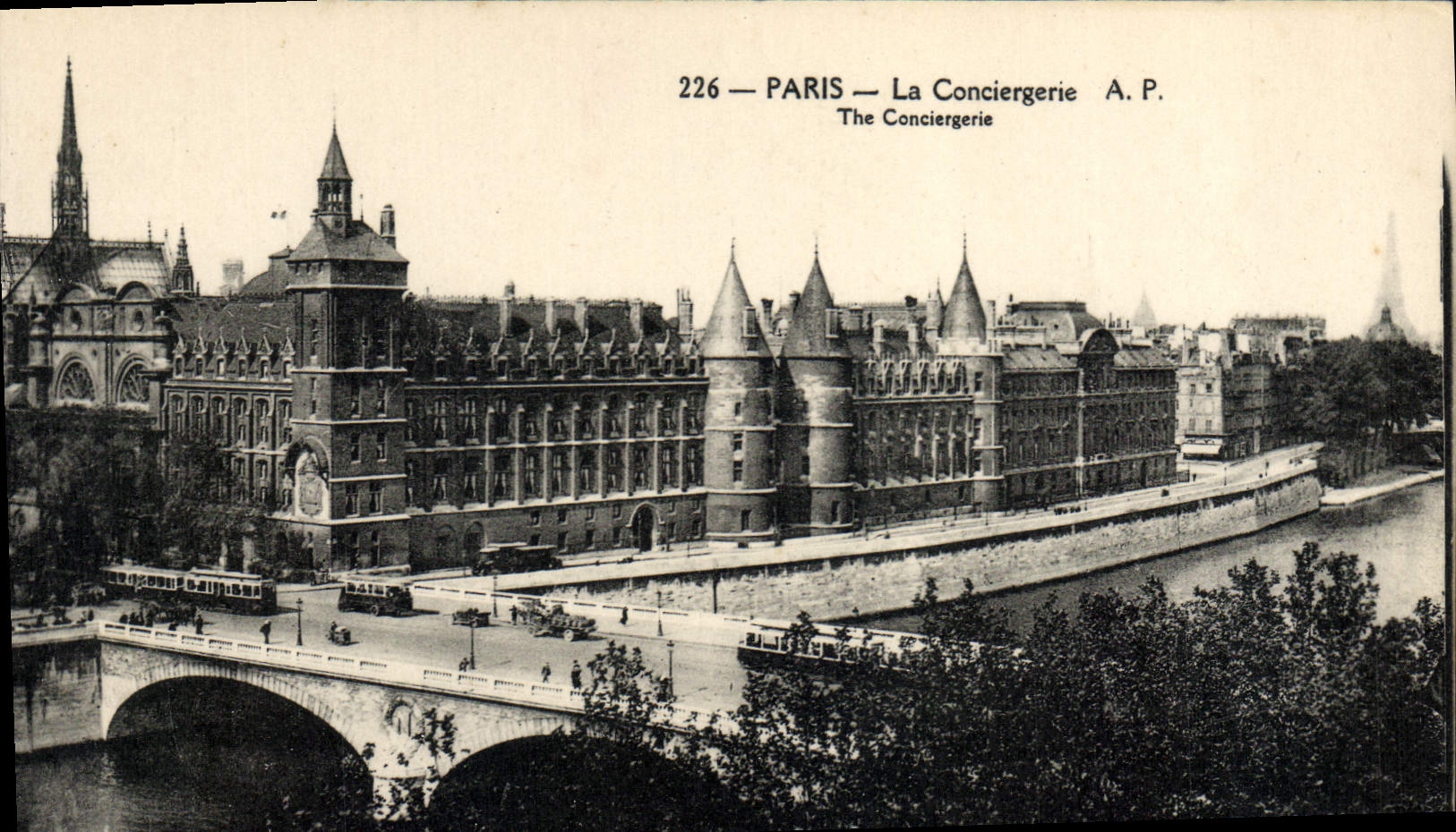 CPA Paris La Conciergerie
