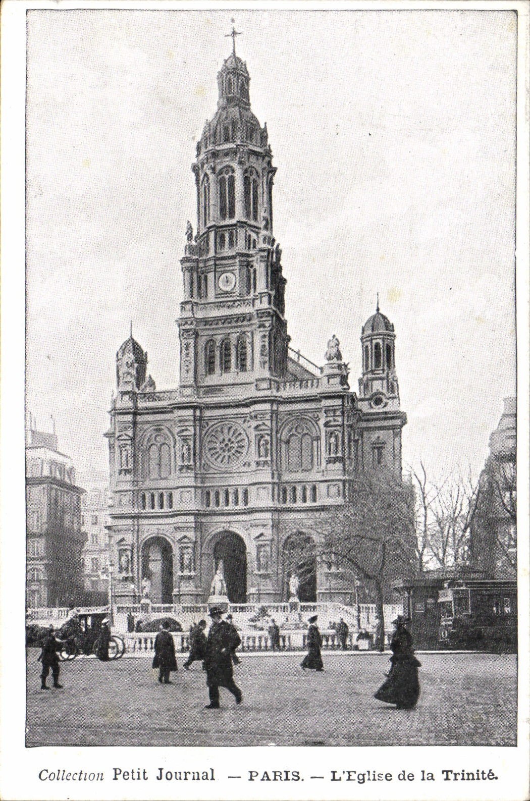 CPA Paris L'Eglise de la Trinite