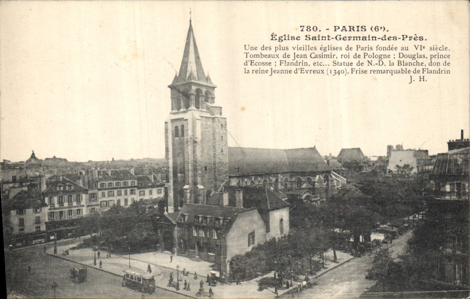 CPA Paris Eglise Saint Germain des Pres