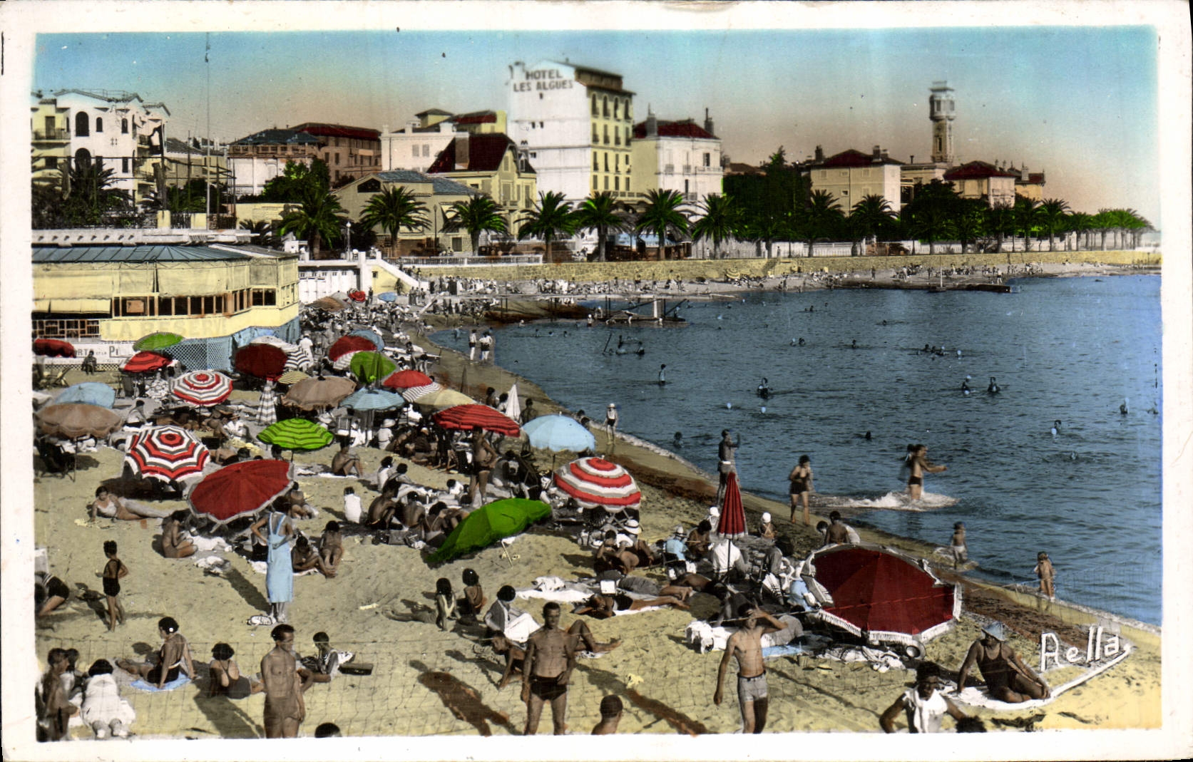CPA Saint Raphael Plage et L'Hotel les Algues Volley Ball Volley-Ball