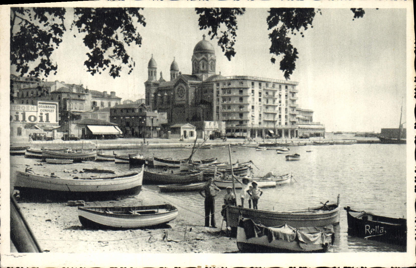 CPM Saint Raphael Le Port Bateaux
