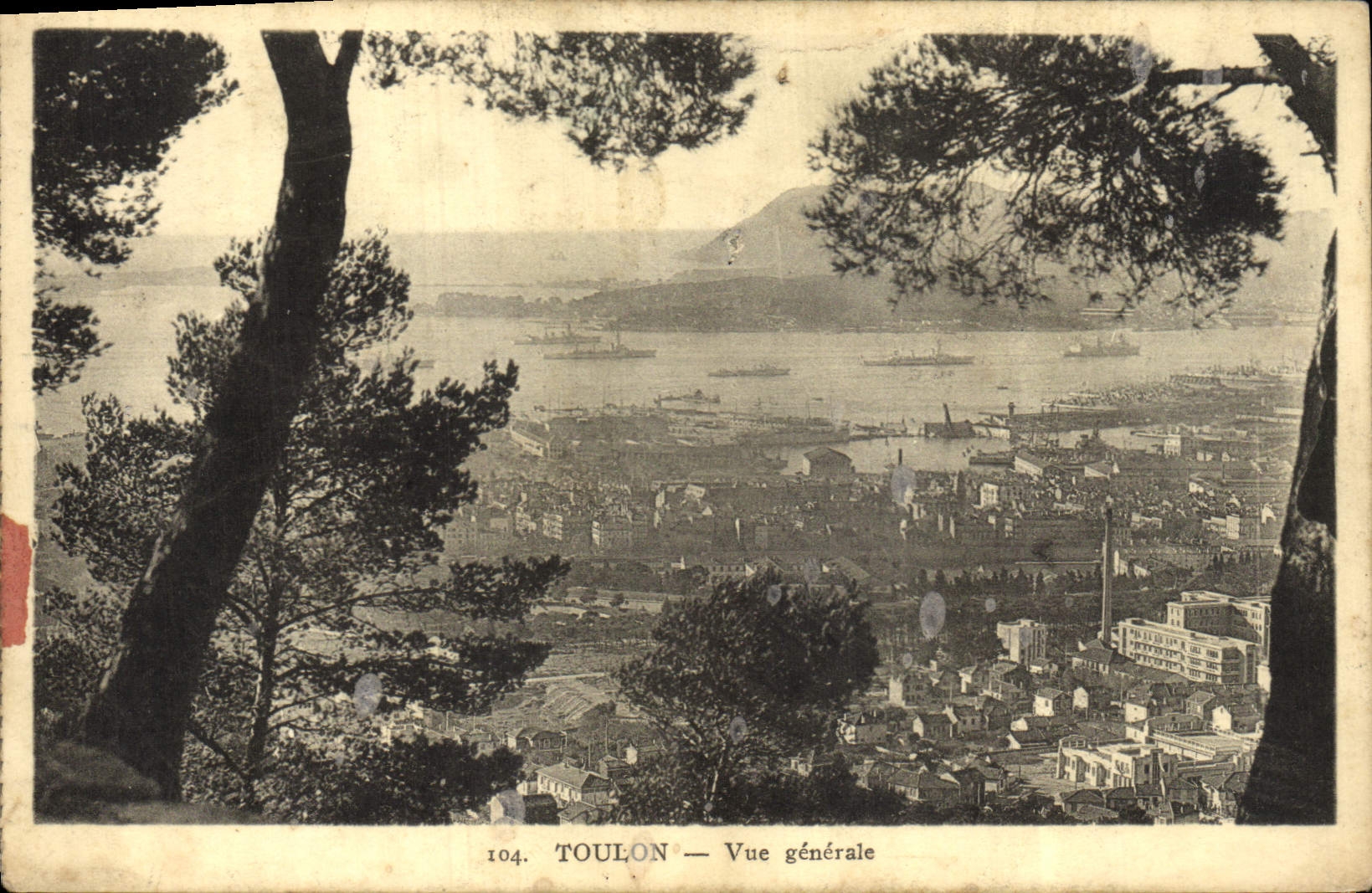 CPA Toulon Vue Generale