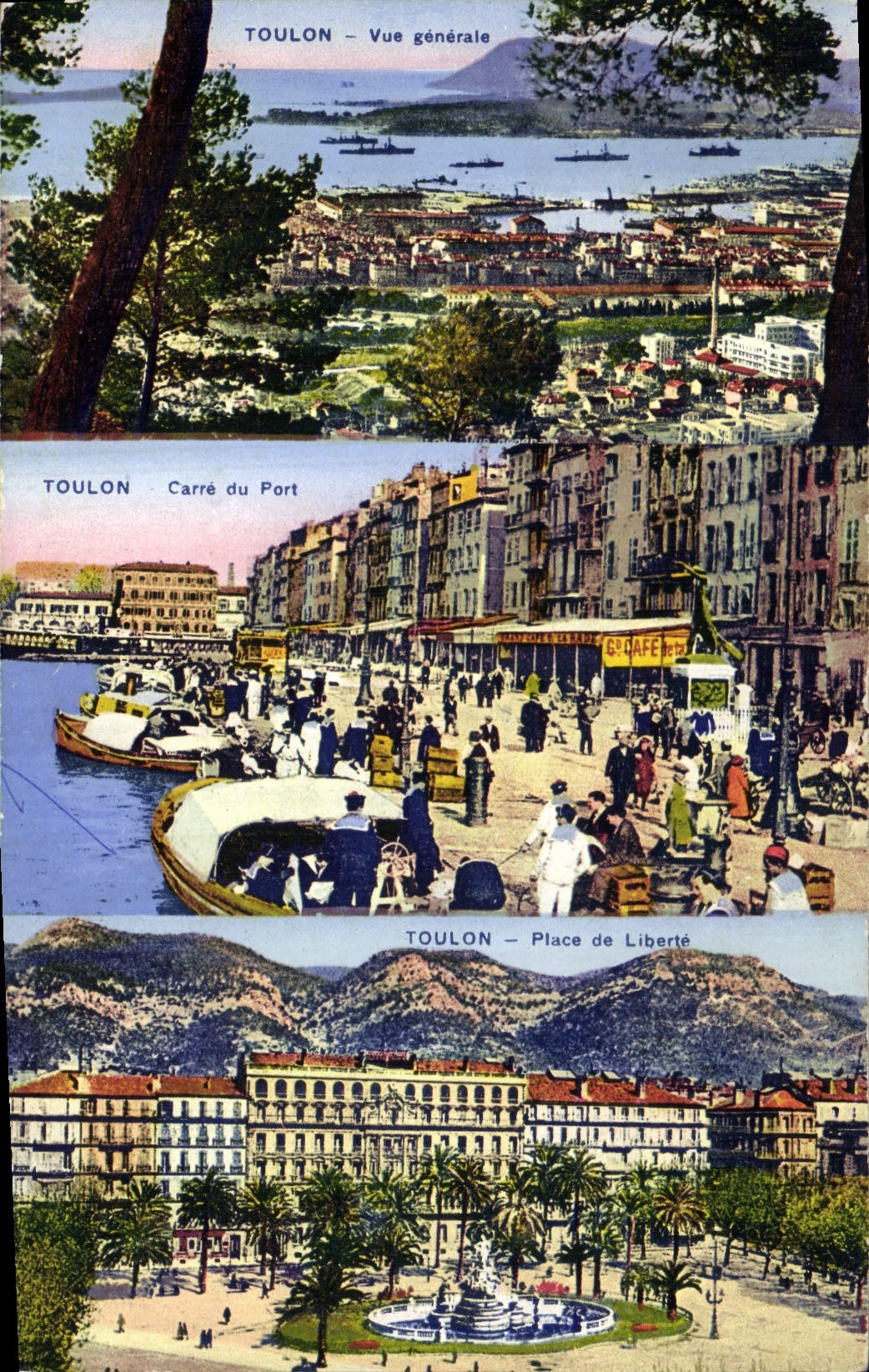 CPA Toulon Vue Generale