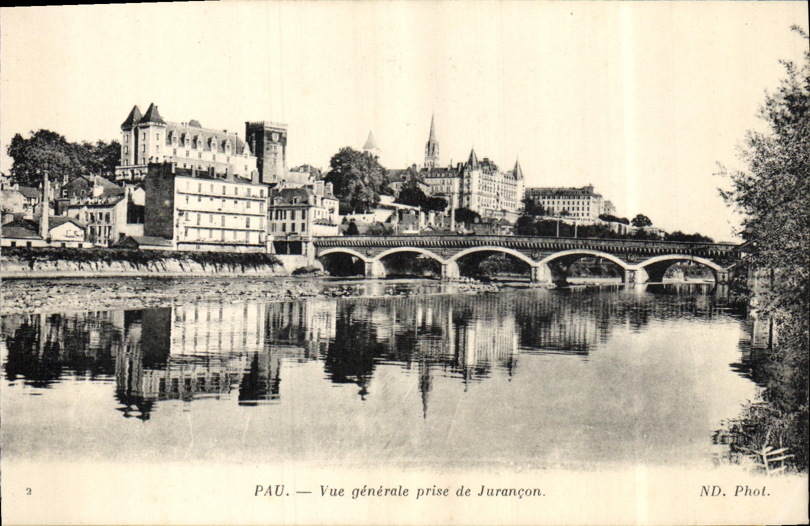CPA Pau Vue Generale Prise de Jurancon