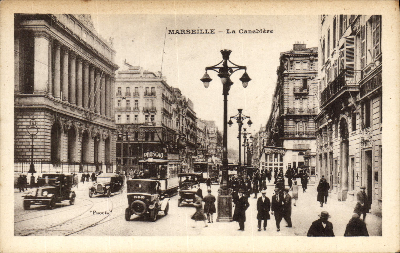 CPA Marseille La Canebiere