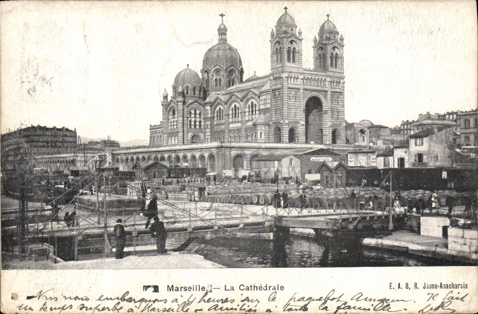 CPA Marseille La Cathedrale