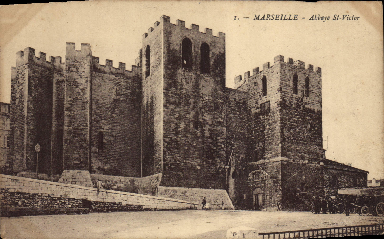CPA Marseille Abbaye St Victor