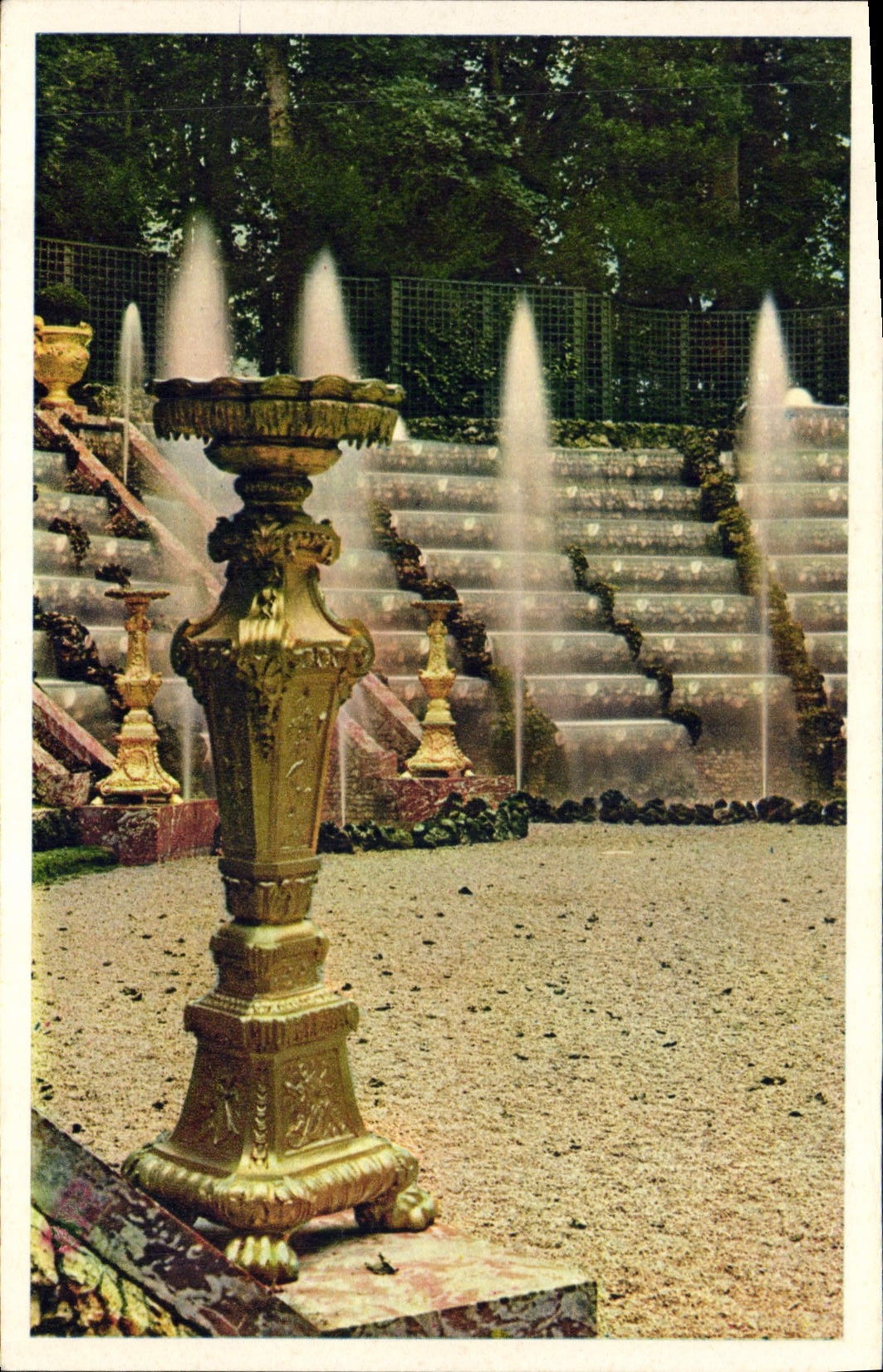 CPA Parc du chateau De Versailles Le bosquet des Rocailles