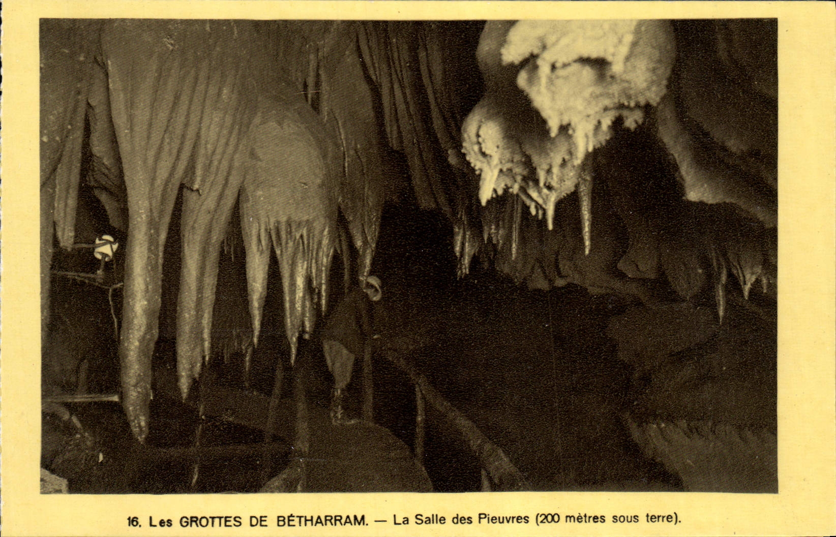 CPA Les Grottes De Betharram La salle des pieuvres