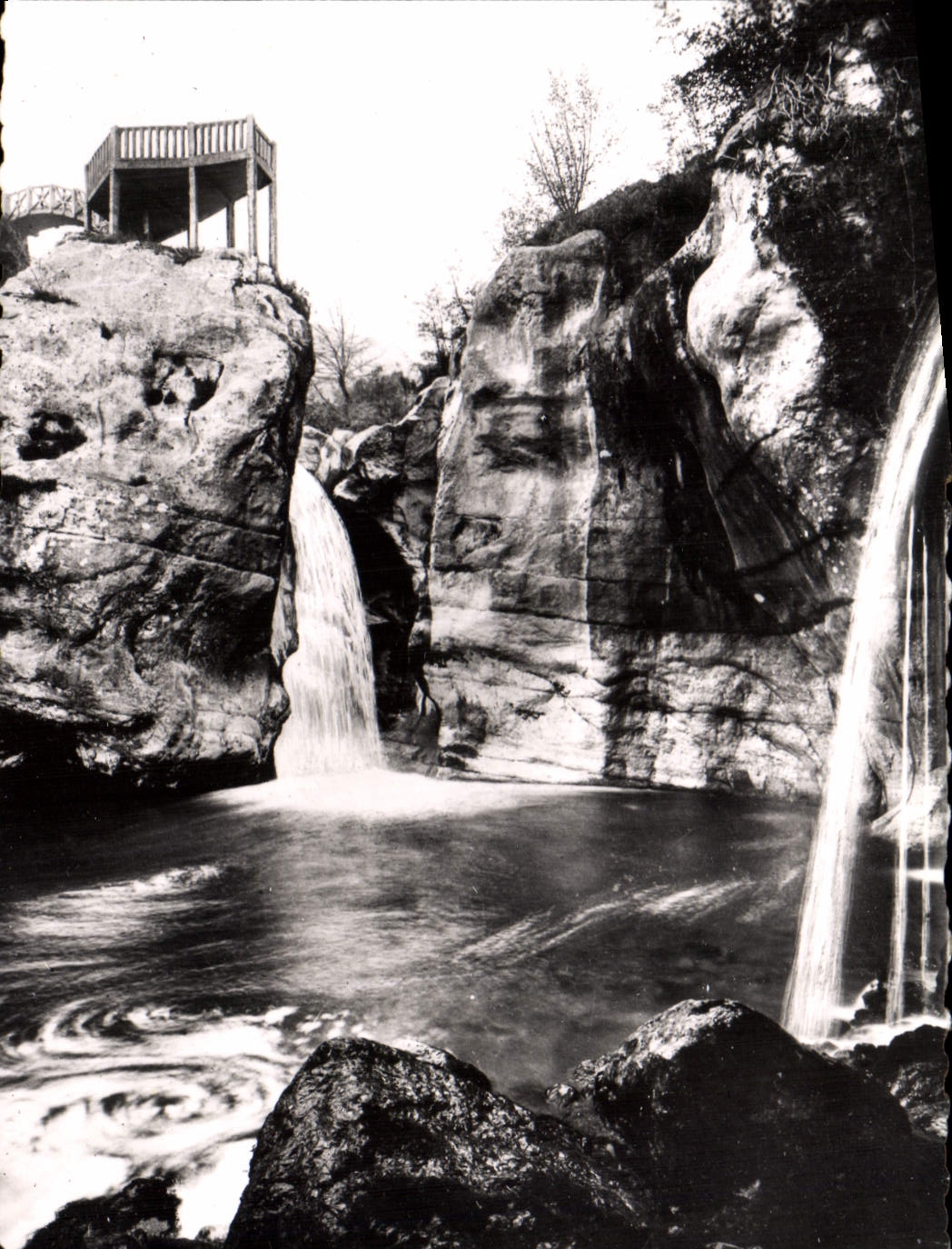 CPM Excursion des gorges du Loup Le saut du loup