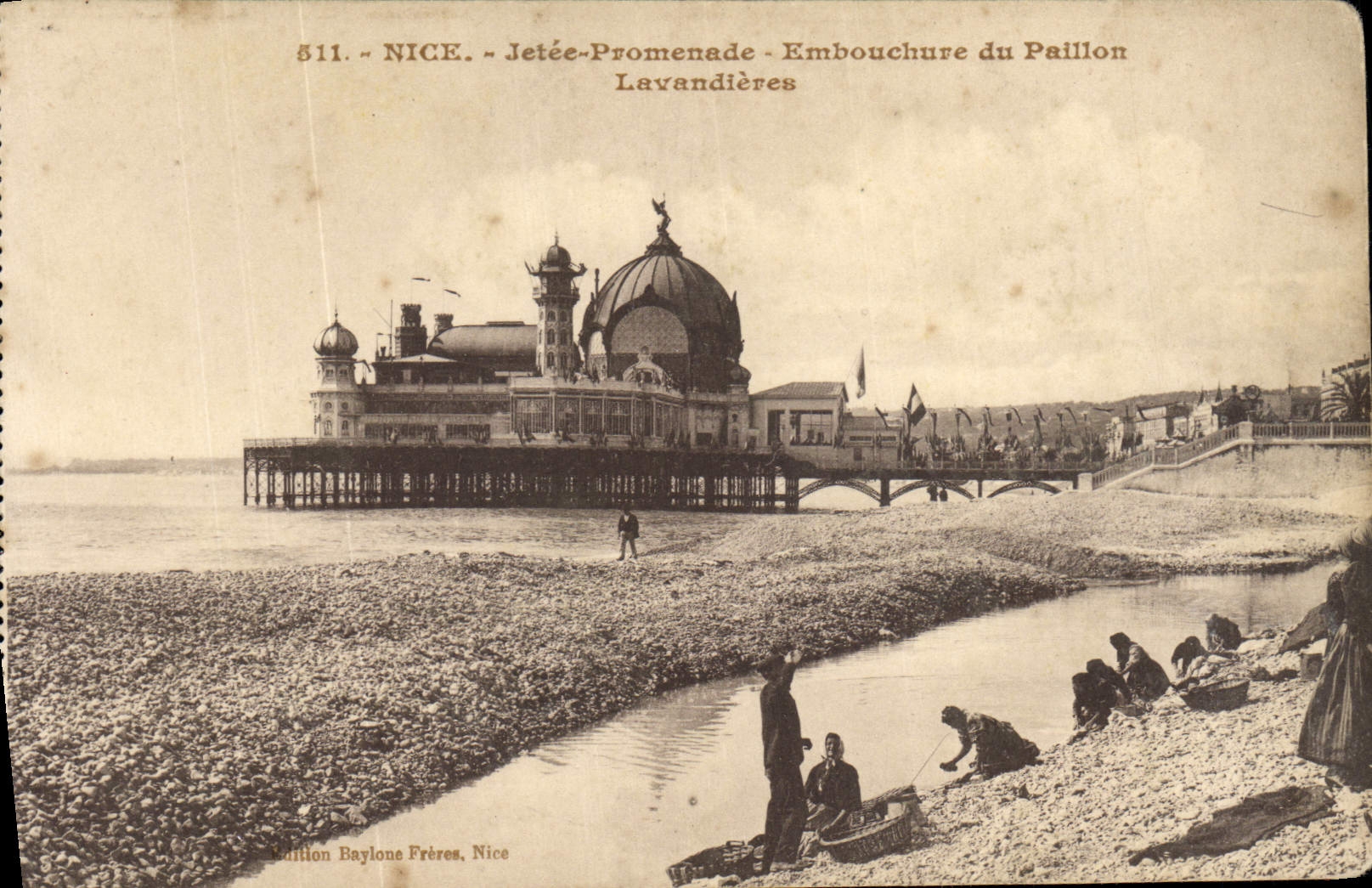 La boca lanzada POSTAL de la caminata de la VENDIMIA Niza de la lavanda de la lentejuela coloca