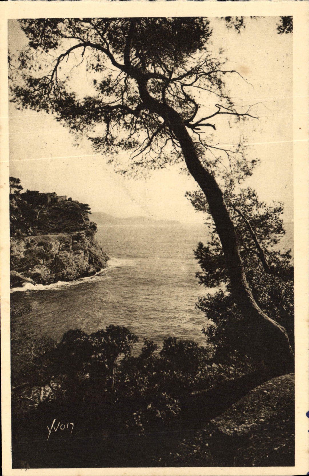 CPA Toulon Vue Sur Le Cap Brun