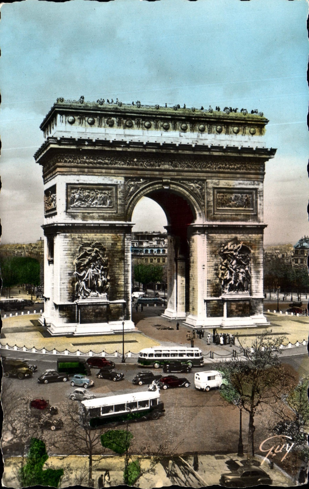 CPM Paris Et Ses Merveilles L'Arc de triomphe de L'Etoile