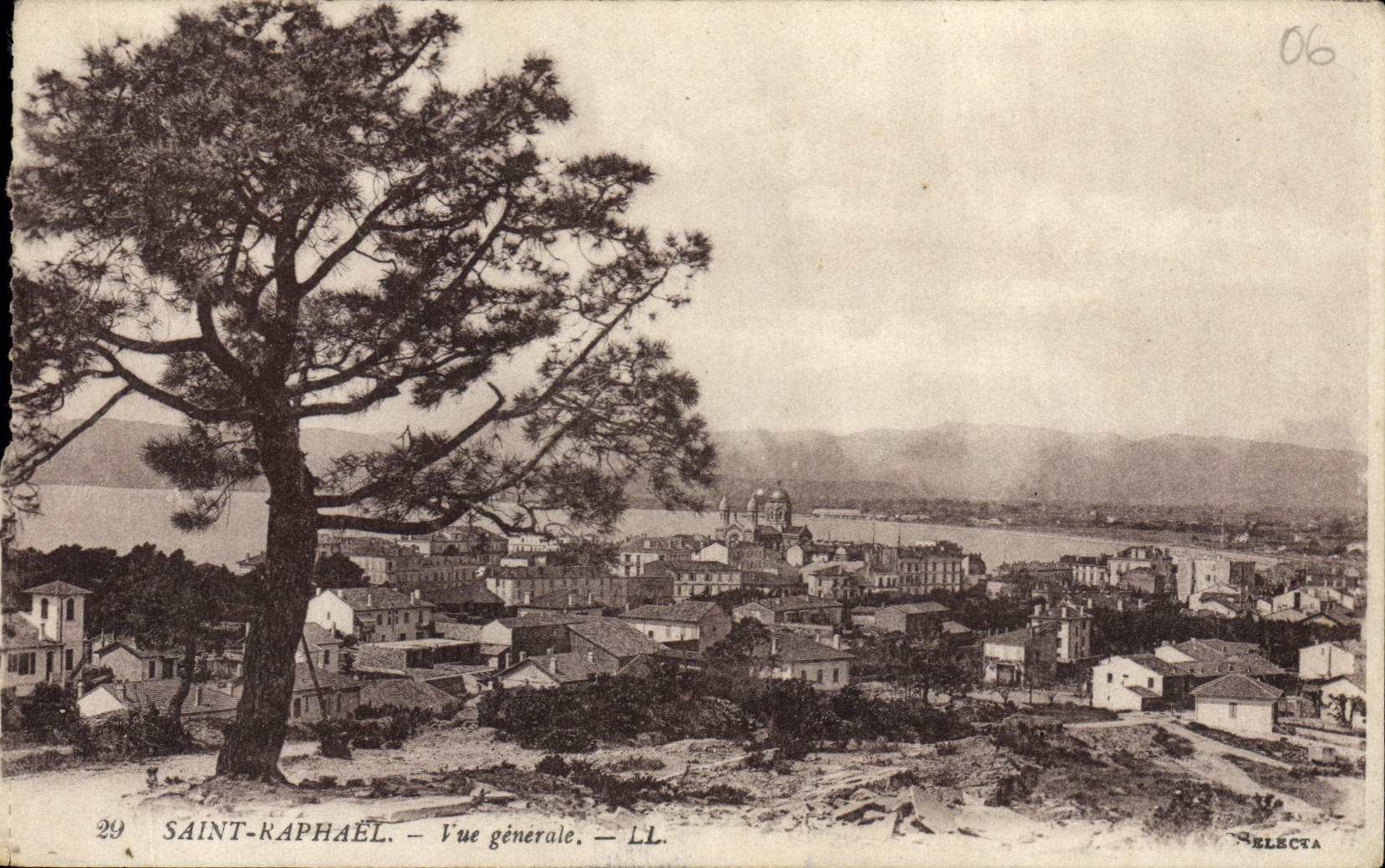 CPA Saint Raphael Vue Generale