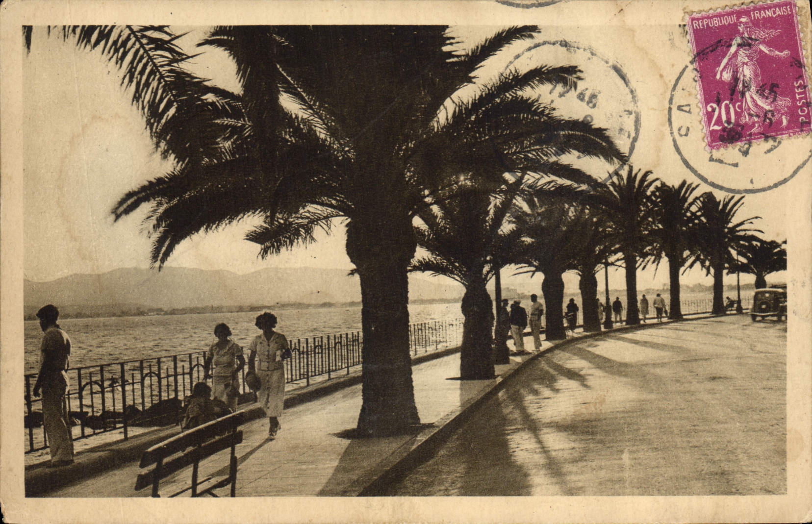 CPA Saint Raphael Boulevard Felix Martin