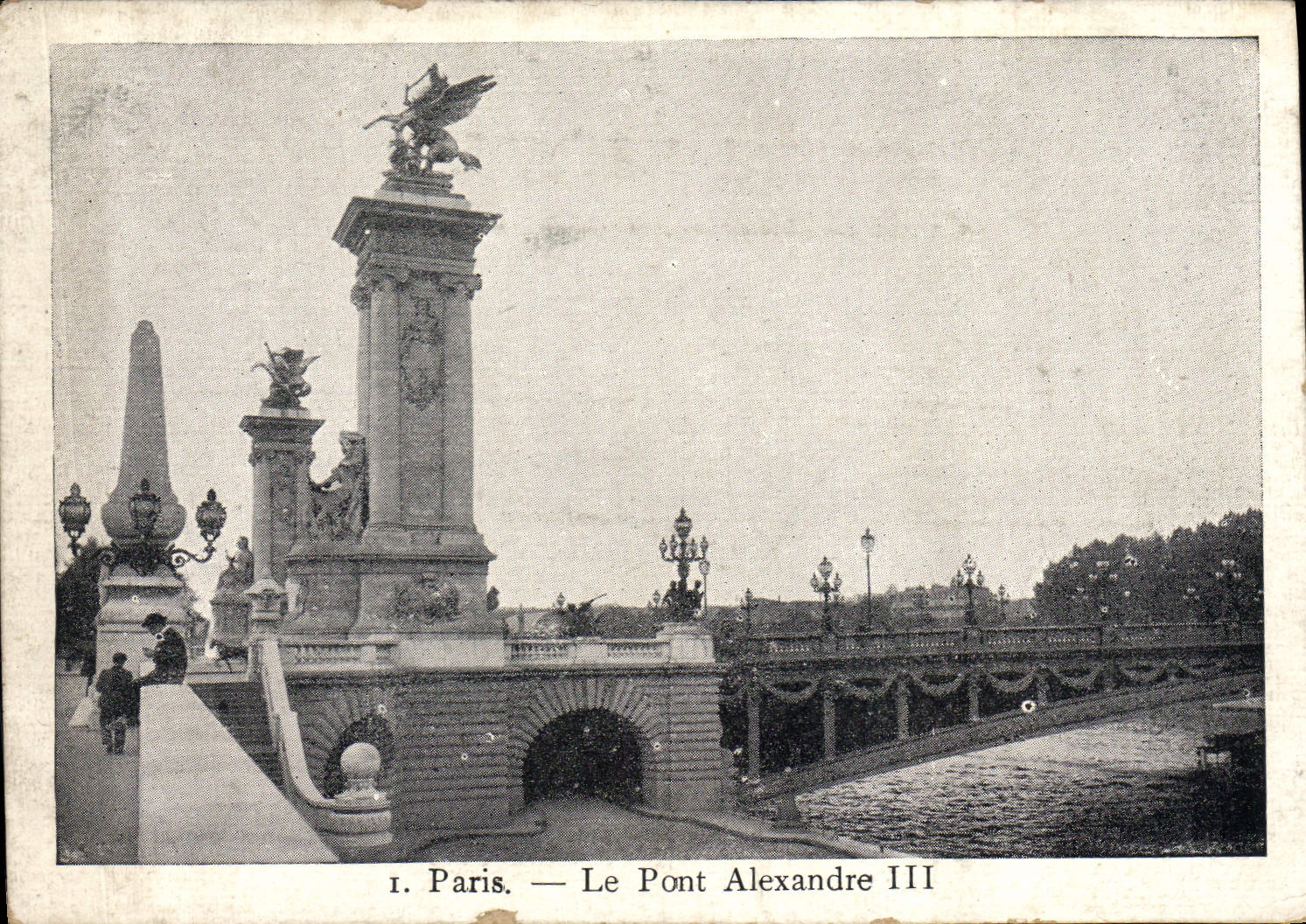 CPA Paris Le Pont Alexandre III