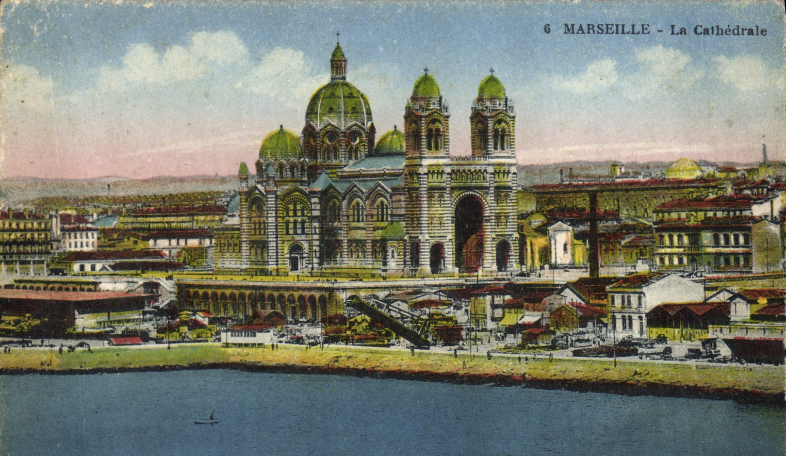 CPA Marseille La Cathedrale