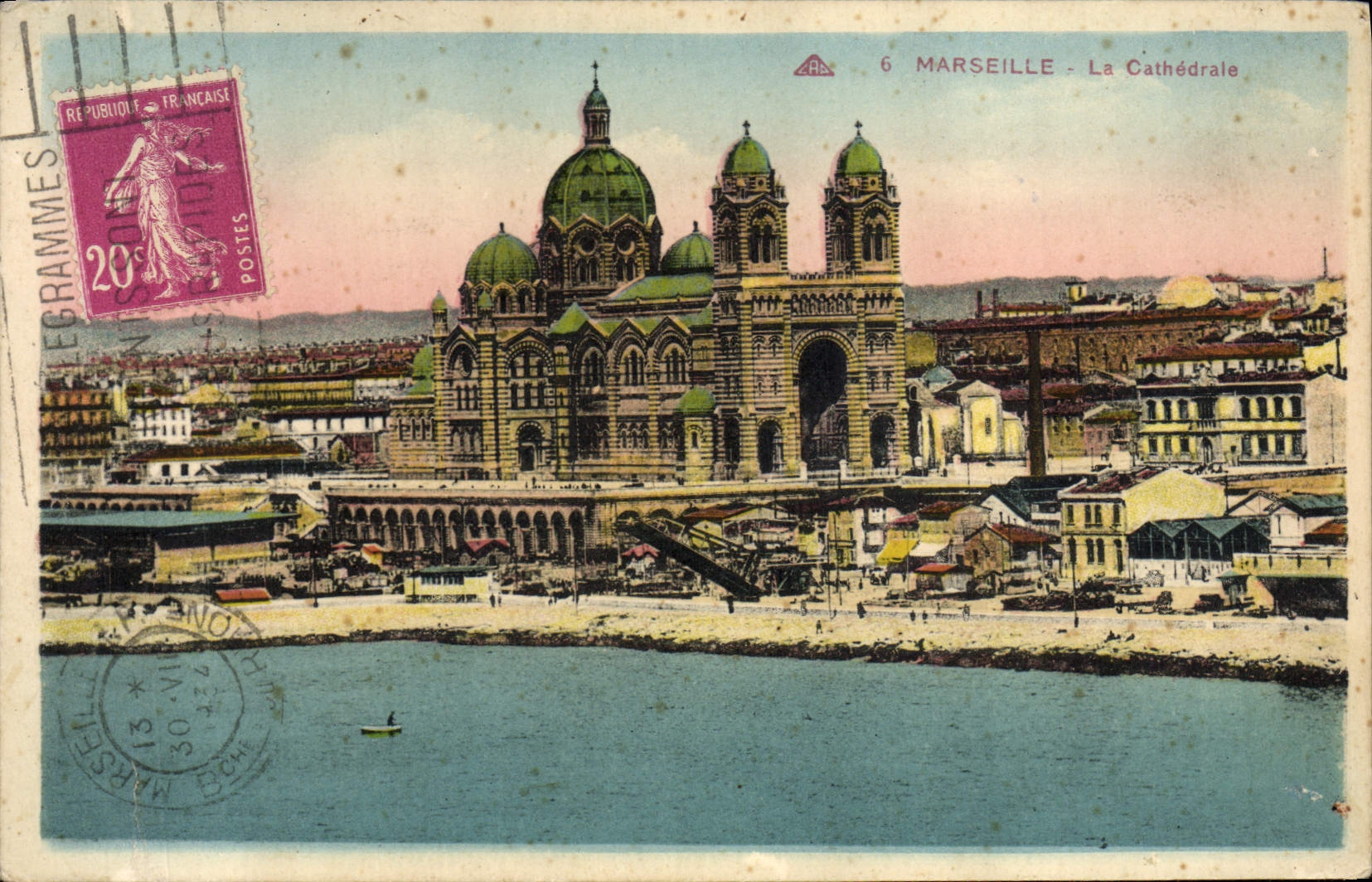 CPA Marseille La Cathedrale