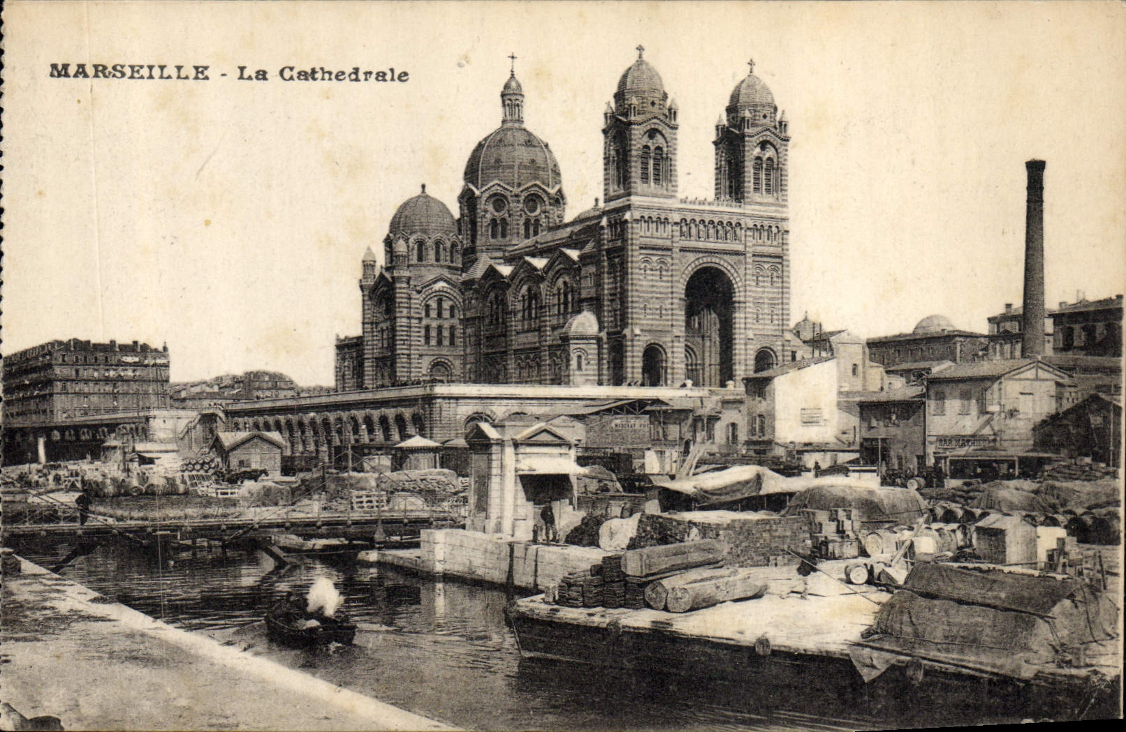 CPA Marseille La Cathedrale