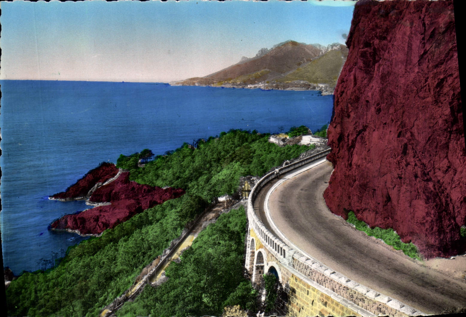 CPM La Corniche D'Or La Pointe De I'Esquillon Dans I'Esterel