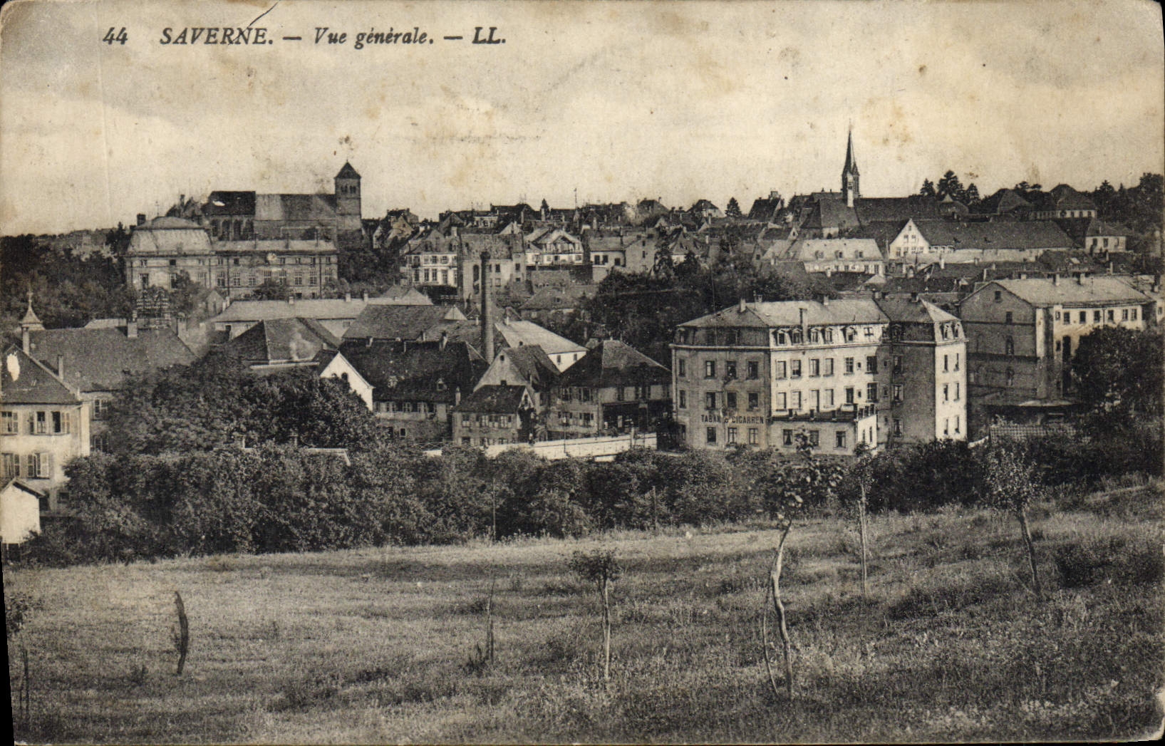 VINTAGE POSTCARD Saverne View