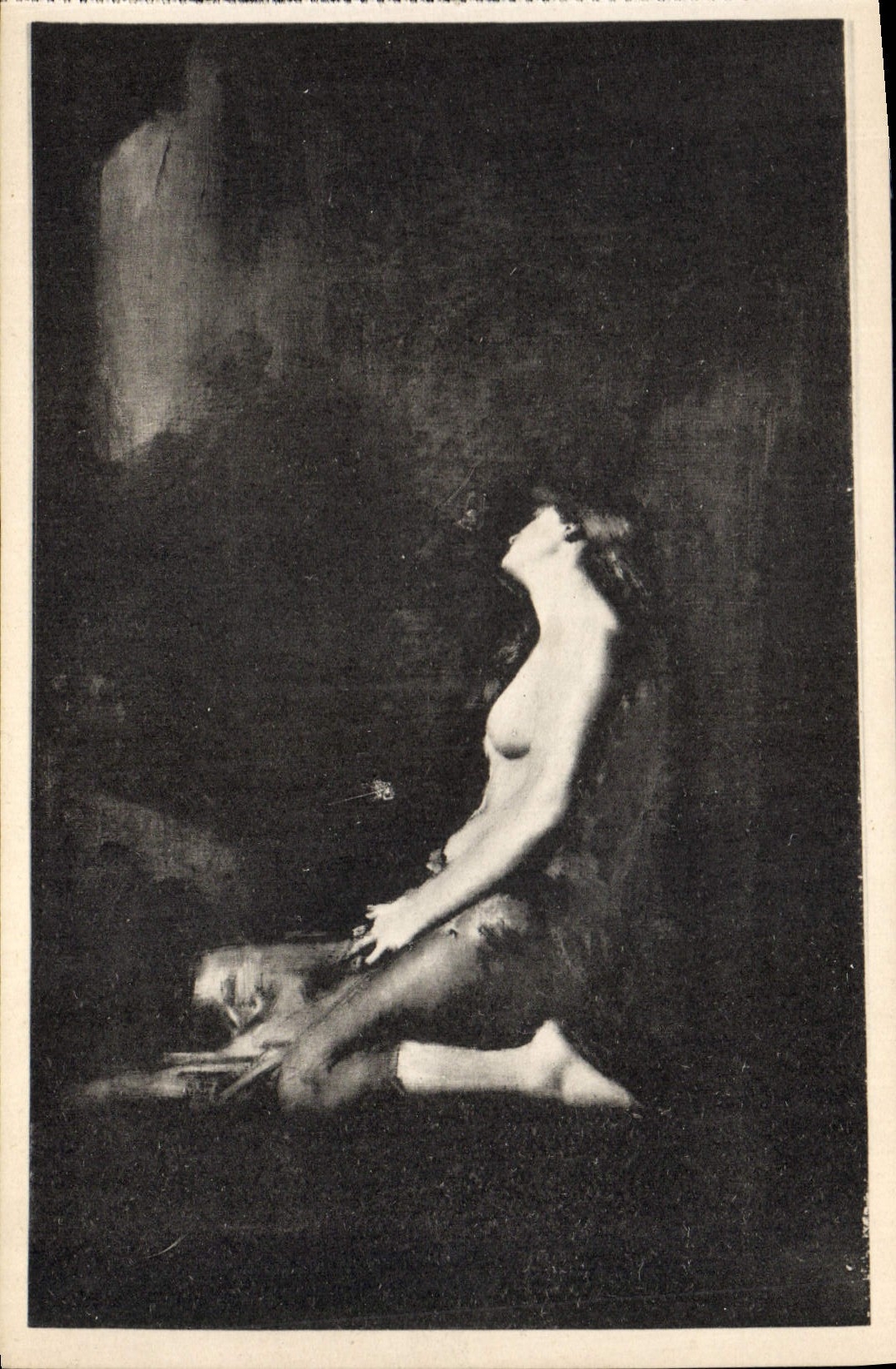 CPA Palais Des Beaux Arts De La Ville De Paris Marie Magdeleine agenouillee Henner 