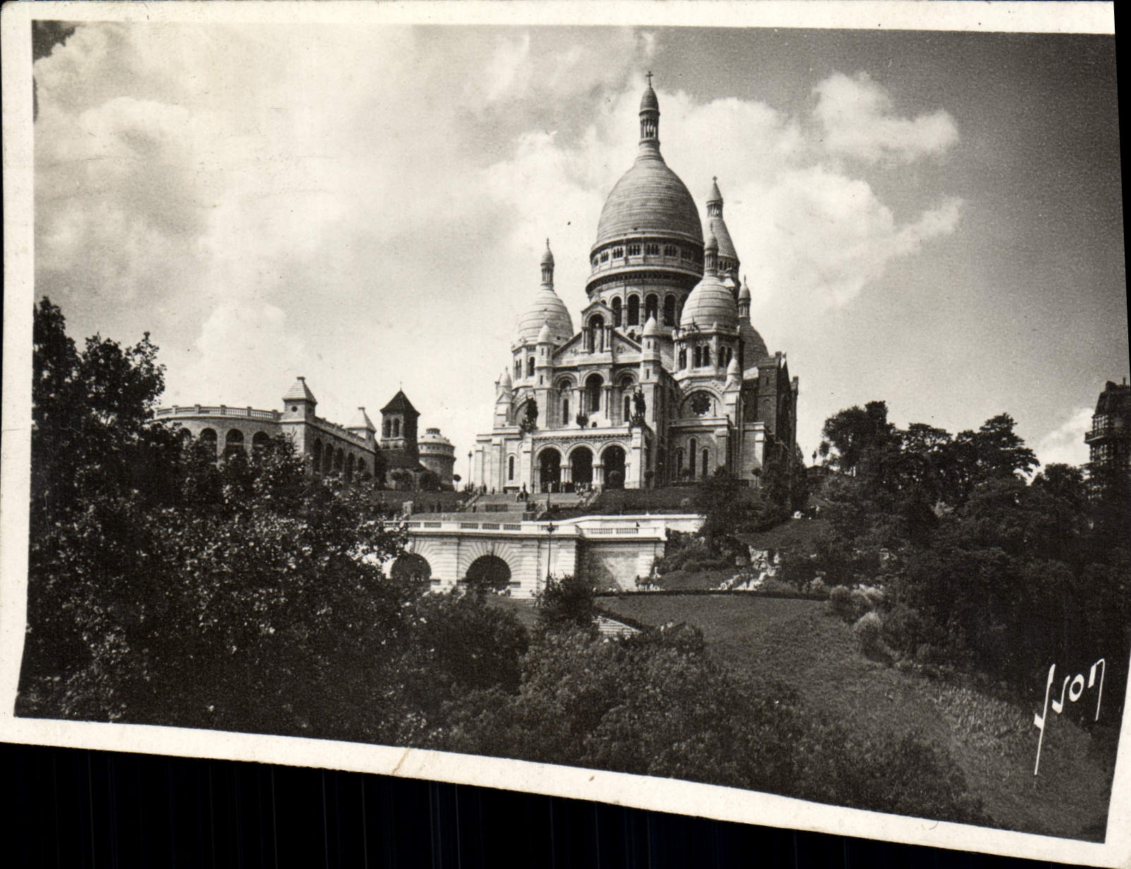 CPA La Basilique Du Sacre Coeur De Montmartre Paris