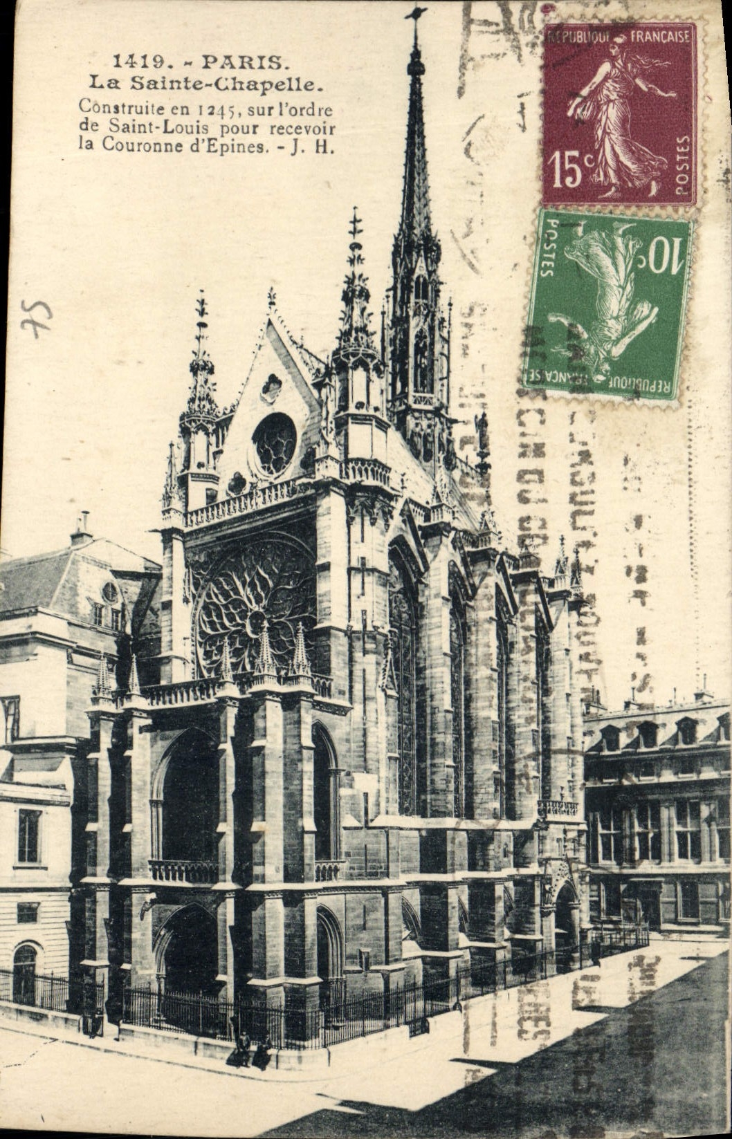 CPA Paris La Sainte Chapelle 