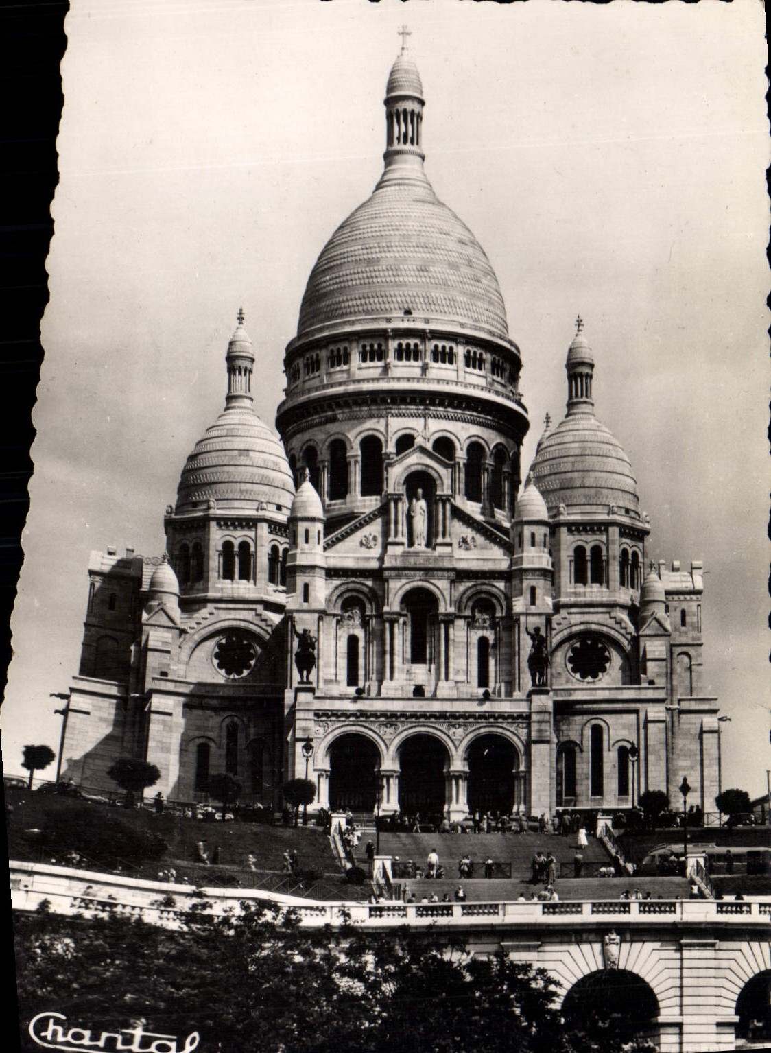 CPM Paris Basilique Du Sacre Coeur