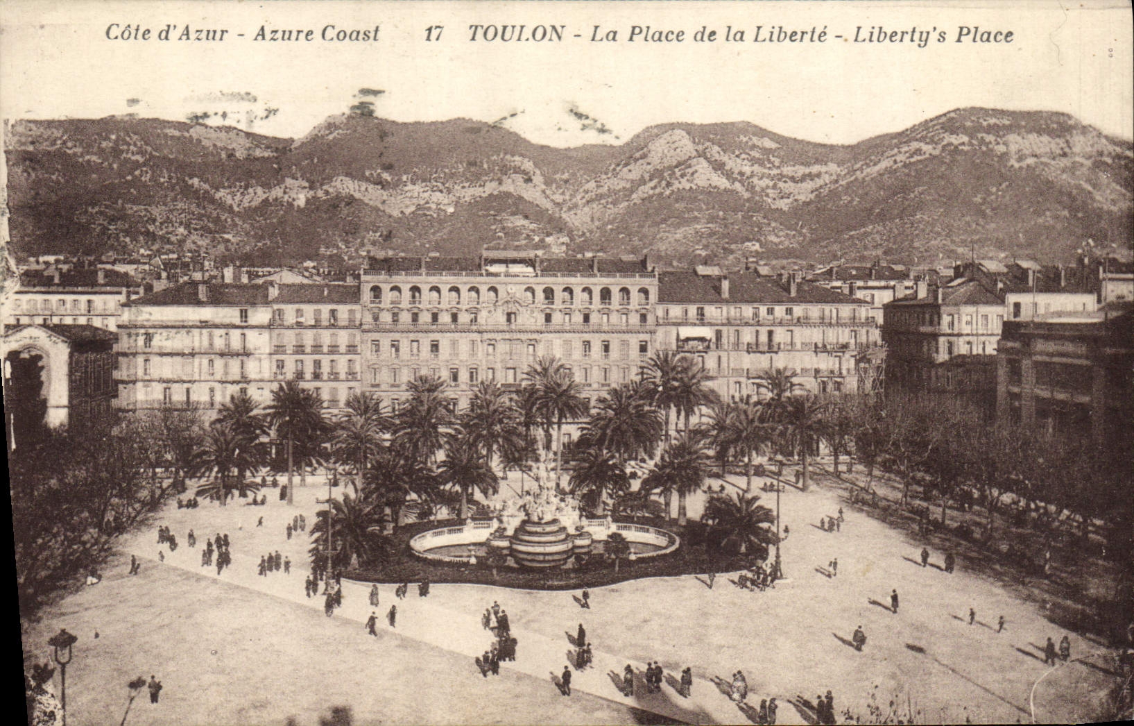 CPA Toulon La Place De La Liberte