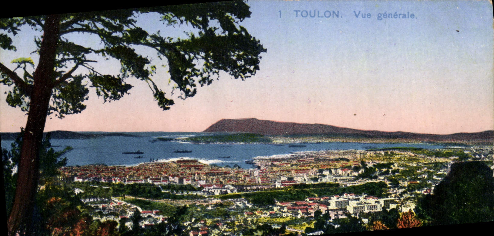 CPA Toulon Vue Generale