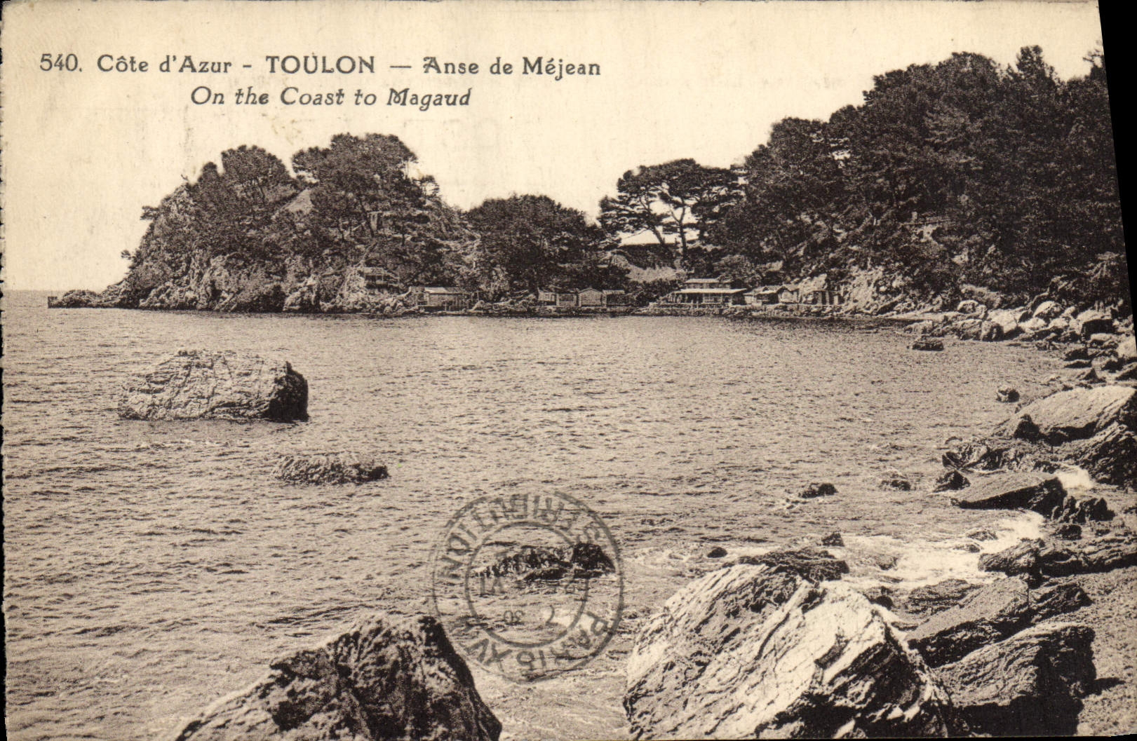 CPA Toulon Anse De Mejea