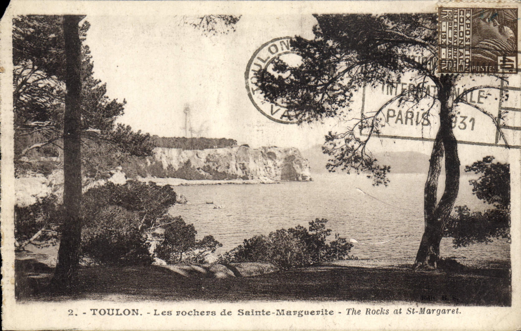 CPA Toulon Les Rochers De Sainte Marguerite