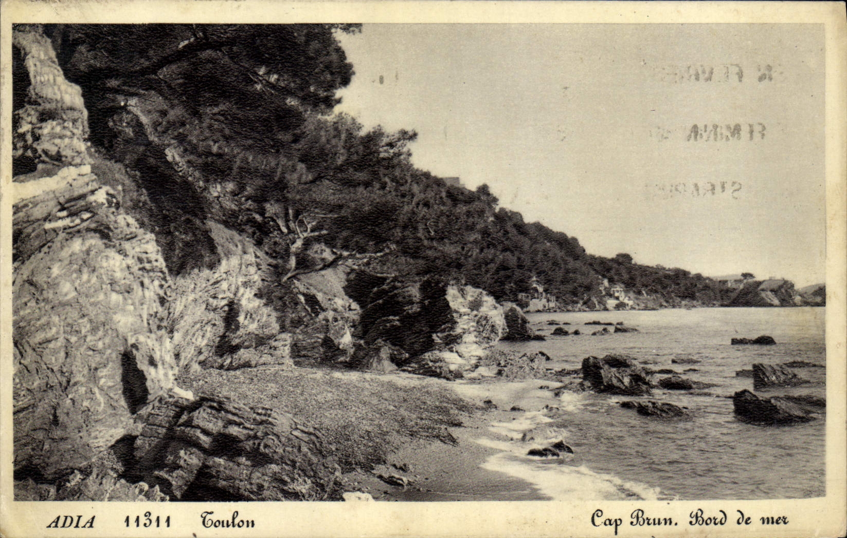 CPA Toulon Cap Brun Bord de Mer