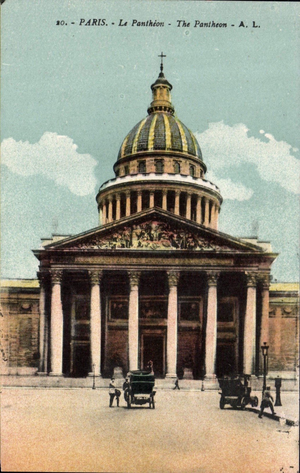 CPA Paris Le Pantheon 