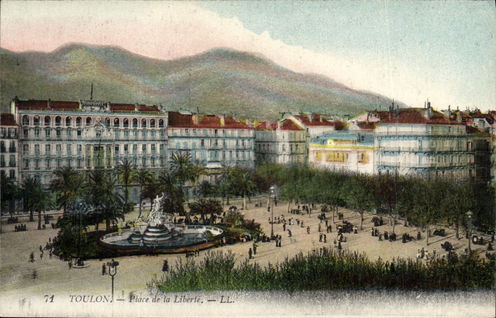 CPA Toulon Place De La Liberte