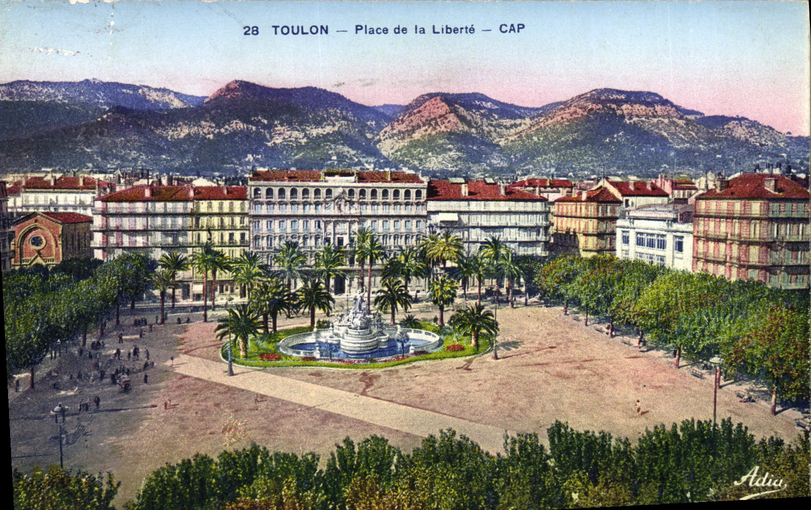 CPA Toulon Place De La Liberte 