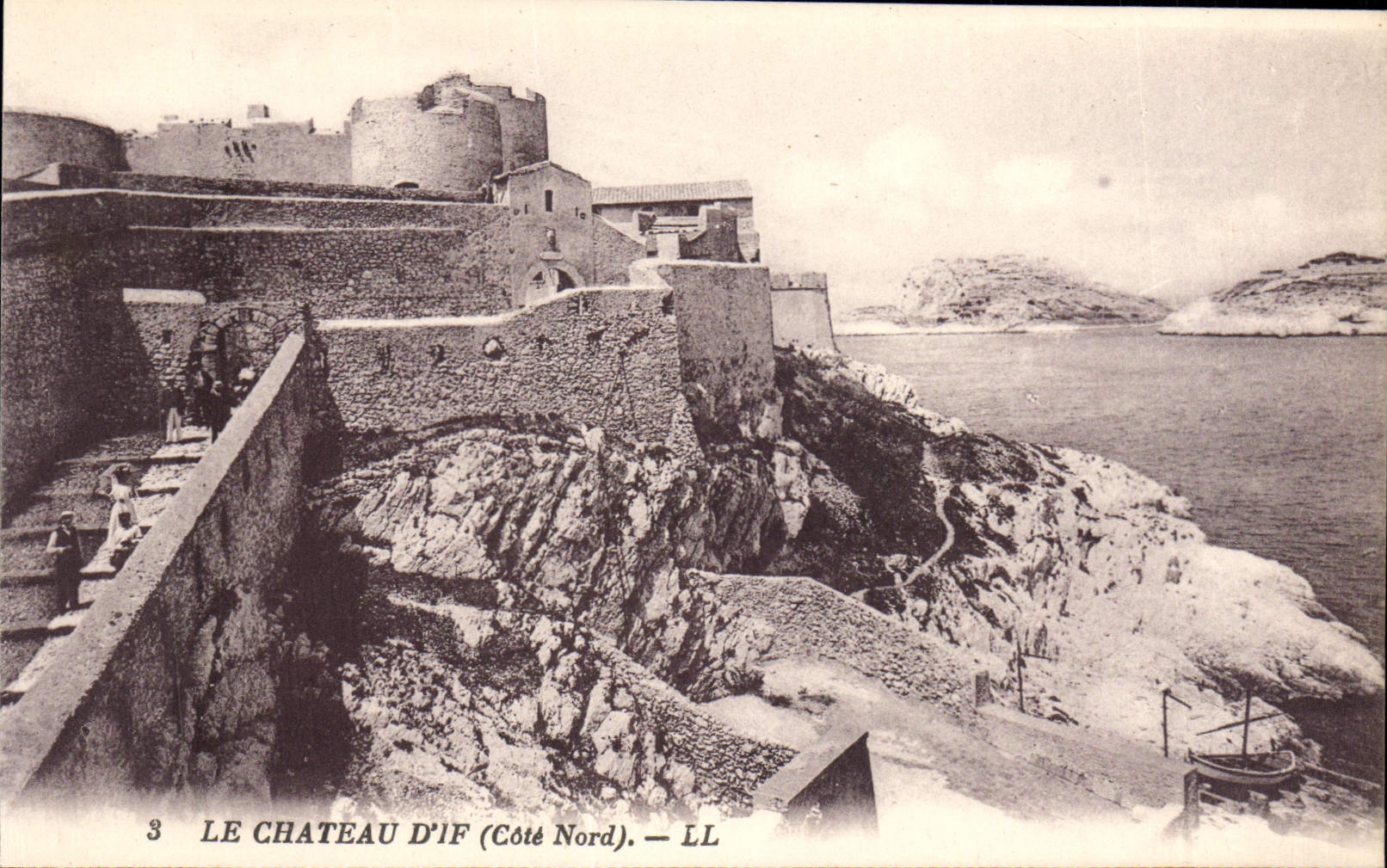 CPA Le Chateau D'If Cote Nord Marseille