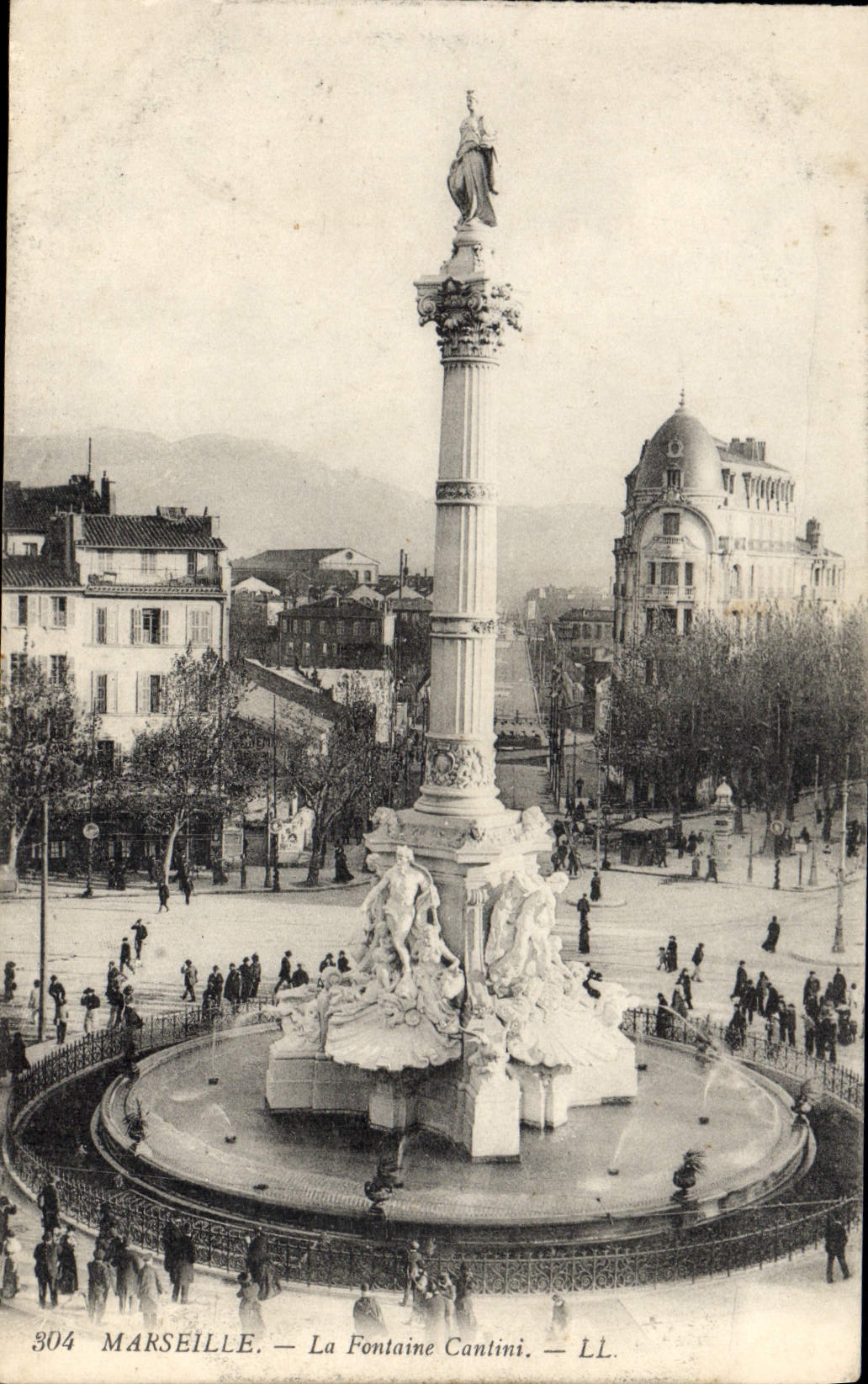 CPA Marseille La Fontaine Cantini