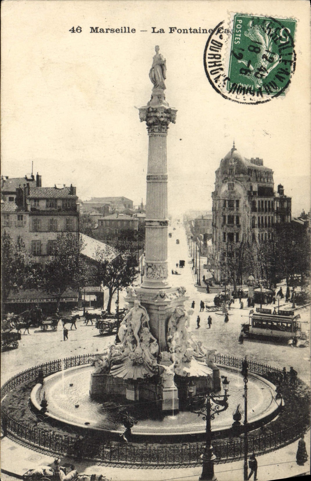 CPA Marseille La Fontaine