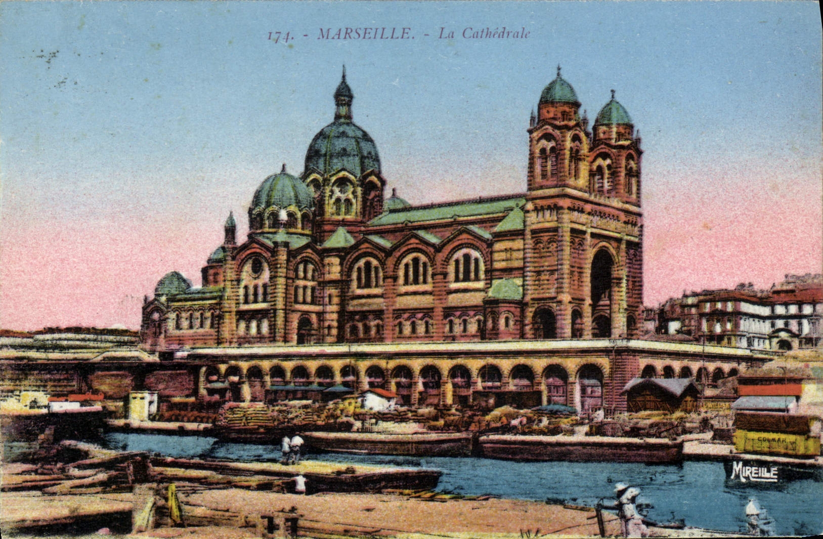 CPA Marseille La Cathedrale