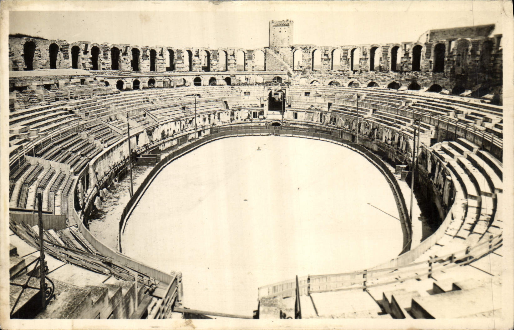 Real photo Arles Arena