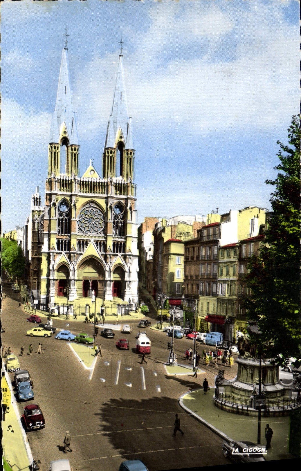 CPM Marseille L'Eglise Saint Vincent De Pau Dite Des Reformes