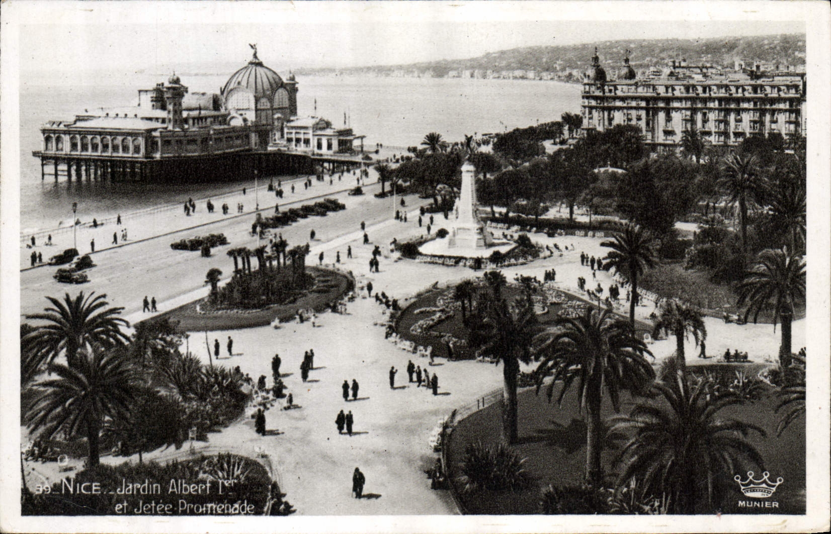 CPA Nice Jardin Albert 1er Et Jetee promenade