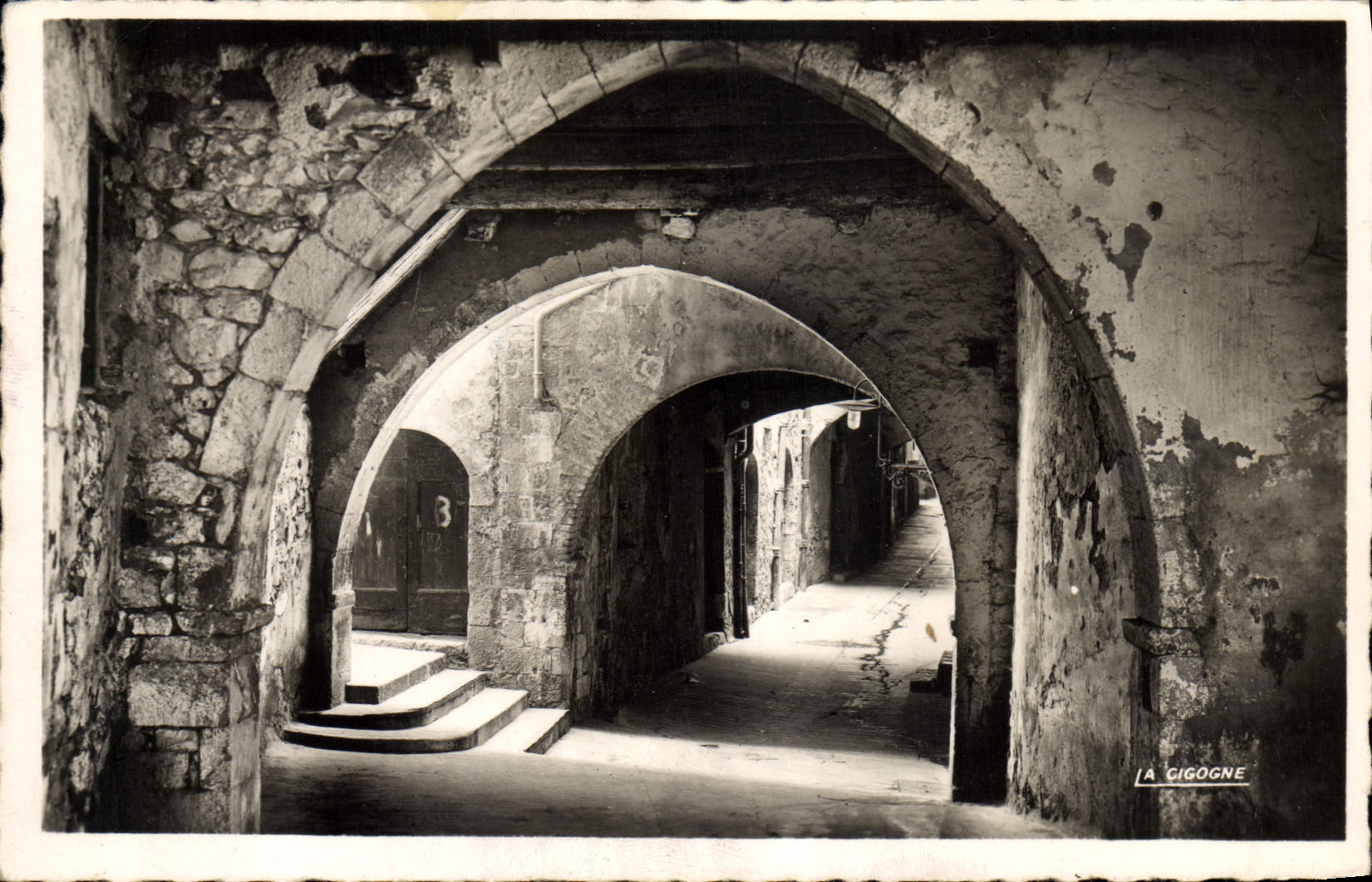 CPA Villefranche Sur Mer Vieilles Rues