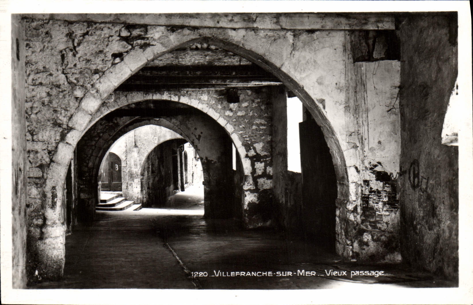CPA Villefranche Sur Mer Vieux Passage