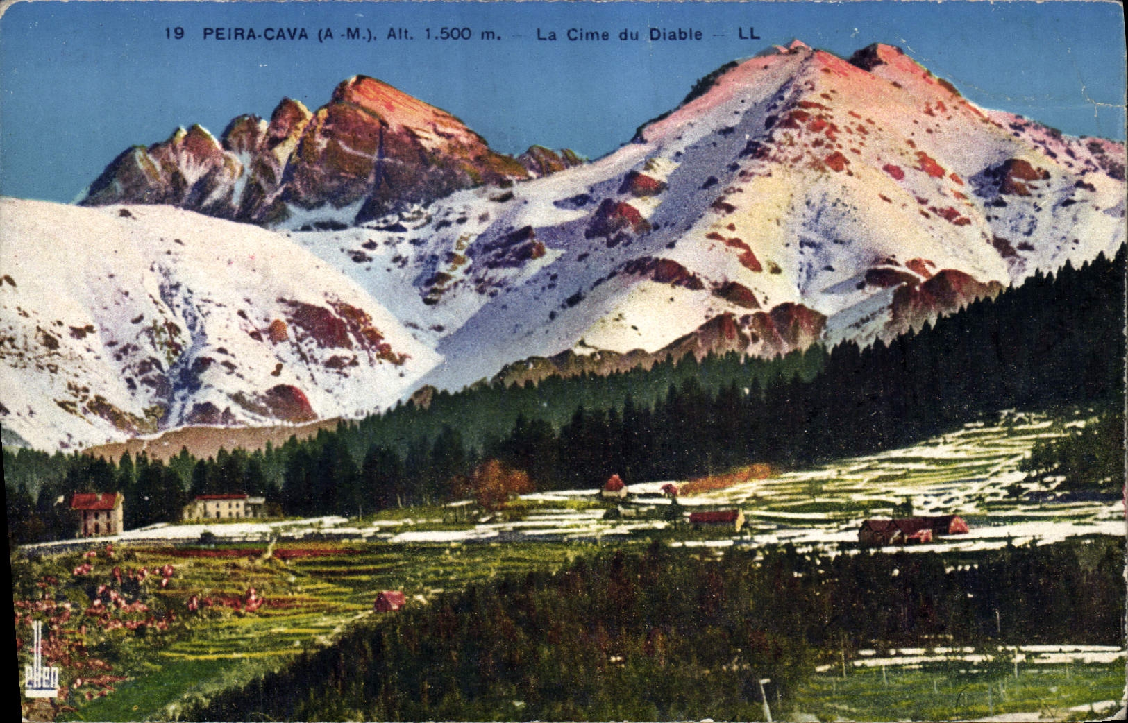 CPA Piera Cava La Cime Du Diable