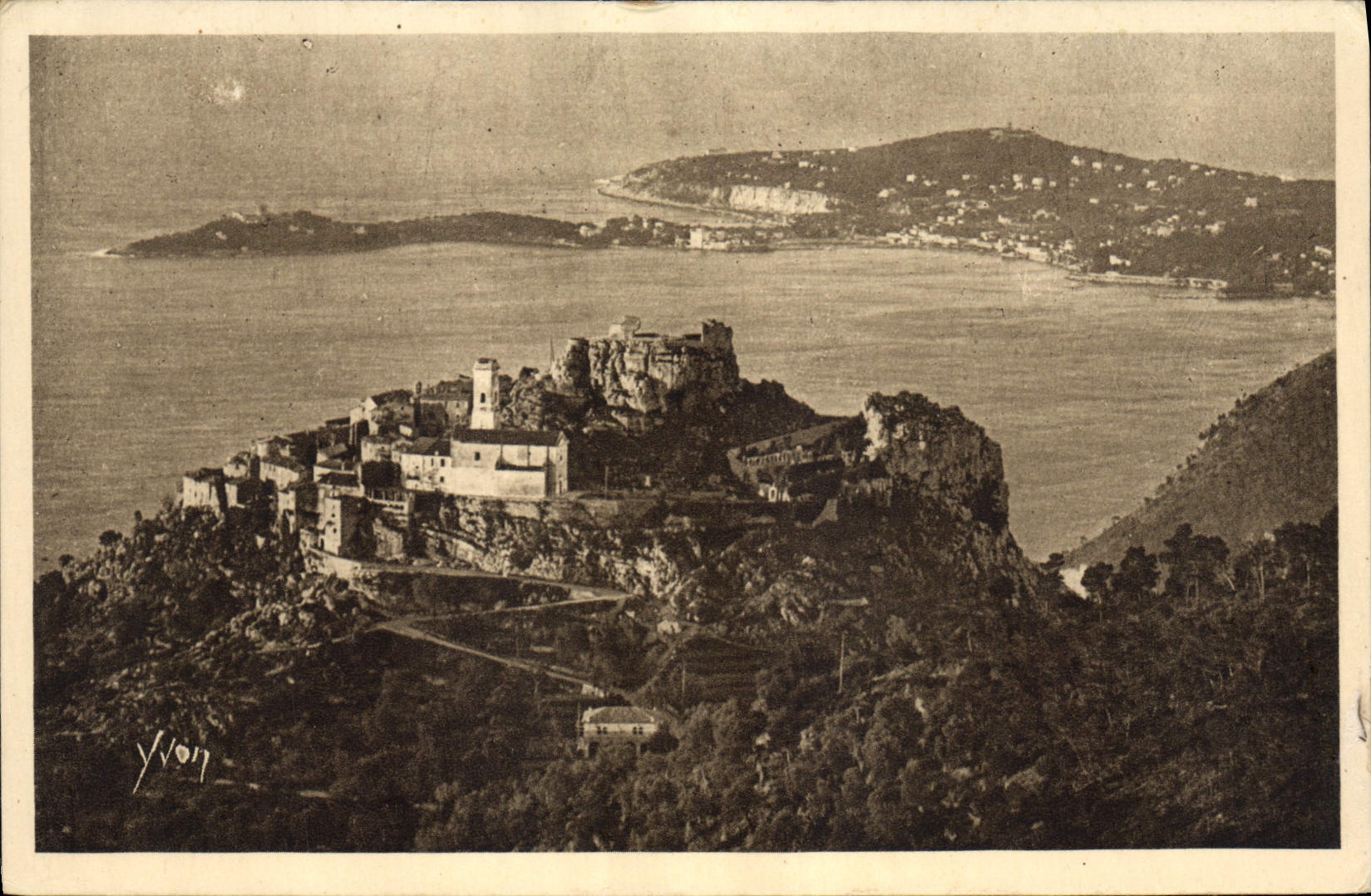 CPA Eze Vue Generale Du Village