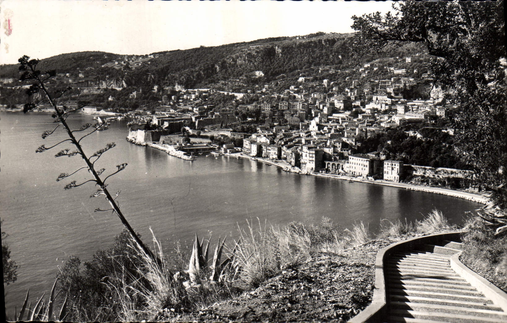 CPA Villefranche Sur Mer Vue Generale